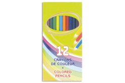 Crayons de couleur - 12 couleurs - Crayons de couleur – 10doigts.fr - 2