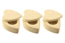 Boîtes à dents - Lot de 3 - Boîtes en bois – 10doigts.fr
