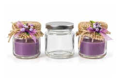 bougie en  verre - Supports en Verre - 10doigts.fr