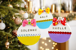 Rubans adhésifs brillants - 4 couleurs Noël - Rubans décoratifs – 10doigts.fr - 2