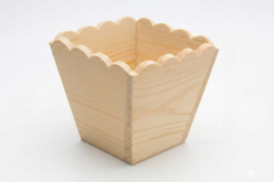 cache pot en bois - Supports Mosaïques - 10doigts.fr