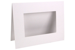 Cadres en carton blanc - 6 pièces - Cadres en carton – 10doigts.fr