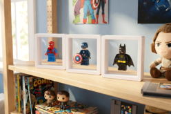 cadre pour personnage lego - Cadres photos à décorer - 10doigts.fr - 2