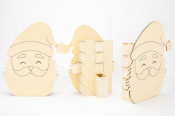 Calendrier de l'avent Père Noël - Calendriers de l'Avent - 10doigts.fr