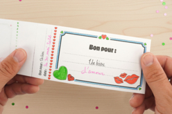 Carnet de 20 bons à colorier  - Livres de coloriage et dessins - 10doigts.fr - 2