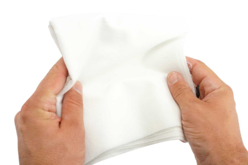 Grands coupons de tissu blanc - 4 pièces - Coupons de tissus – 10doigts.fr - 2