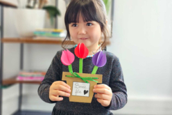 Kit cartes tulipes - 6 cartes - Kits fête des parents – 10doigts.fr - 2