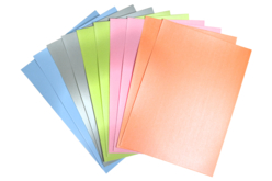 Papier épais couleurs nacrées  - 50 feuilles - Papiers Format A4 – 10doigts.fr