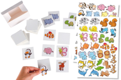 Jeu memory à customiser - 60 cartes + boite - Kits activités jeux à fabriquer – 10doigts.fr