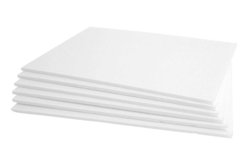 Carton plume blanc (format A3) - 6 pièces - Carton plume et polystyrène – 10doigts.fr
