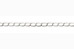 Chaine bijoux en métal 1 mètre - argent - Chaînes bijoux – 10doigts.fr