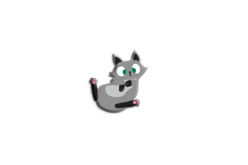 Stickers 3D epoxy - Chats - Gommettes Animaux – 10doigts.fr - 2