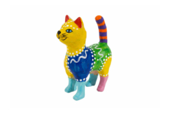 chat decopatch - Animaux en carton - 10doigts.fr