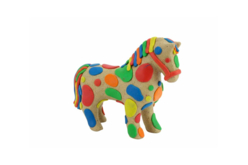 cheval decopatch - Animaux en carton - 10doigts.fr