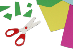 Ciseaux de sécurité pour enfants (lames en plastique) - Ciseaux – 10doigts.fr