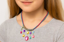 collier strass princesse - Kits Bijoux - 10doigts.fr - 2