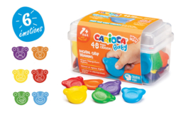 Craies de cire Carioca Baby - Set de 48 - Crayons cire – 10doigts.fr