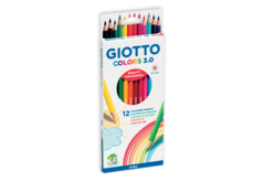 Crayons de couleur GIOTTO Colors 3.0 - Crayons de couleur – 10doigts.fr - 2