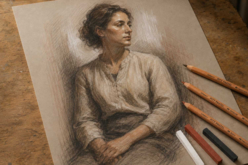 dessin Set Pitt Monochrome Faber-Castell  - Crayons graphite et mines pour le dessin - 10doigts.fr