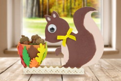Écureuil en bois à décorer - Animaux en bois – 10doigts.fr - 2