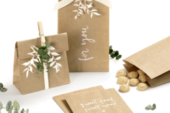 emballages cadeau en papier kraft naturel marron - Papiers cadeaux et sacs - 10doigts.fr