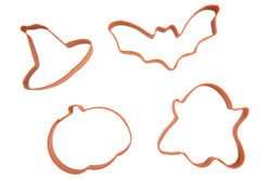 emporte pièces halloween citrouille fantôme chapeau chauve souris - Emporte-pièces créatifs pour enfants - 10doigts.fr