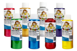 Encres métallisées 10 DOIGTS - 250 ml - Encres fluides – 10doigts.fr