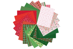 Papier glacé motifs de Noël - 96 feuilles - Décorations Noël – 10doigts.fr - 2