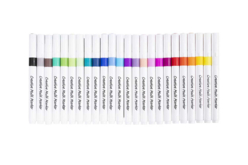 Feutres acryliques multi supports - 24 couleurs  - Marqueur peinture – 10doigts.fr