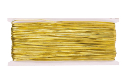 fil élastique doré Ø 1 mm x 50 m