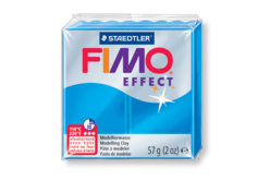 FIMO Effect Translucide - Bleu (374) - Pâtes Fimo Effect – 10doigts.fr