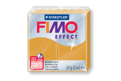 FIMO Effect Métallisé - Or (11) - Pâtes Fimo Effect – 10doigts.fr