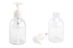 Distributeur de savon en plastique - Plastique Transparent – 10doigts.fr - 2