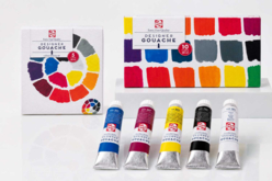 Gouache extra-fine, 20 ml - 5 ou 10 couleurs - Gouache fine artiste : des couleurs opaques et lumineuses - 10doigts.fr