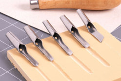 gouges pour linogravure - Linogravure - 10doigts.fr