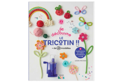 Je decouvre le tricotin - Livres de Mercerie créative - 10doigts.fr