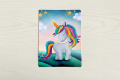 Kit diamond painting enfant, licorne - Diamond Painting : Kit complet - 10doigts.fr - 2
