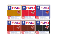 Kit Fimo Cuir - 6 couleurs  - Packs Promo pâtes Fimo – 10doigts.fr