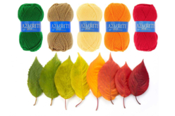 Fil à tricoter - Couleurs d'automne - Tricot, Laine – 10doigts.fr