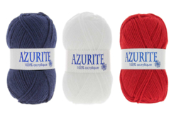 Pelote Azurite -  Fil à tricoter 100 % acrylique - Tricot, Laine – 10doigts.fr - 2