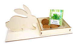 Kits Jardinières lapin + cresson à planter - 6 kits - Kits activités Pâques – 10doigts.fr - 2