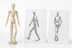 Mannequin articulé en bois, 30 cm - Accessoires de dessin Beaux-Arts - 10doigts.fr