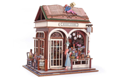 maquette librairie - Maquettes en bois - 10doigts.fr - 2