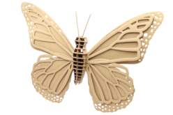Papillon à assembler - Maquettes en carton – 10doigts.fr