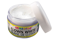 Maquillage blanc de clown