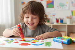 marqueur peinture gouache enfants - Marqueur gouache - 10doigts.fr