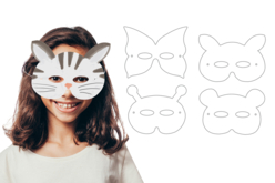 masque animaux chat