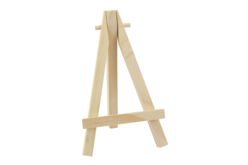 Mini-chevalets en bois 12,5 cm - Lot de 3 - Chevalets et accroches – 10doigts.fr