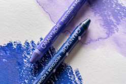Neocolor™ II Aquarelle de Caran d’Ache violet - Pastels Beaux Arts - 10doigts.fr - 2