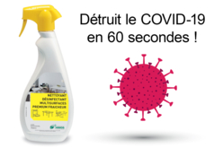 Spray nettoyant désinfectant multi-surfaces Anios - 750 ml - Nettoyage et Protection – 10doigts.fr